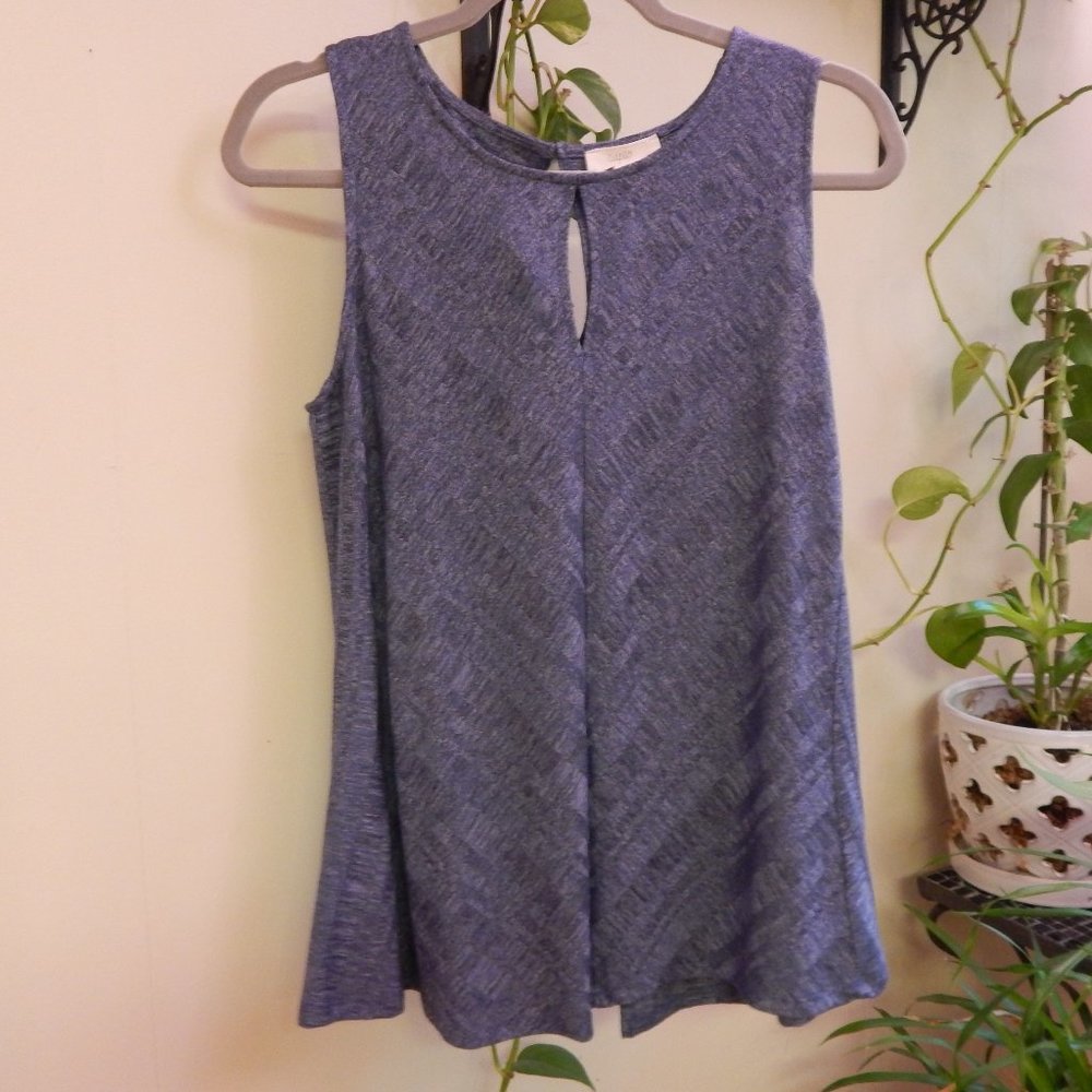 New! Cupio Sleeveless Tunic Blouse Large